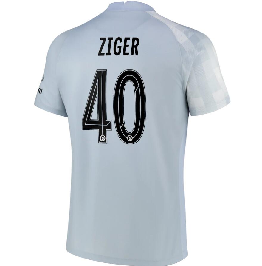 2021/22 Chelsea Cup Goalkeeper Soccer Jersey Shirt with Ziger 40 printing